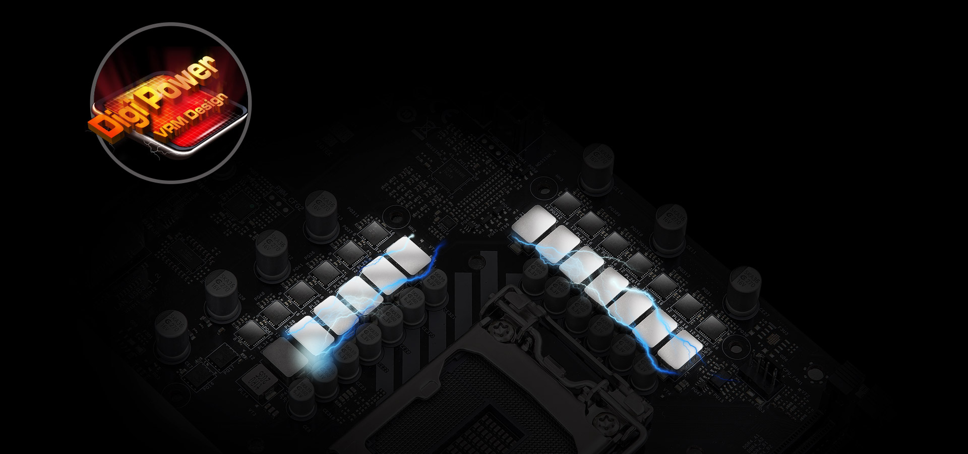 Chip Dr.MOS (50A) + 12 Phase